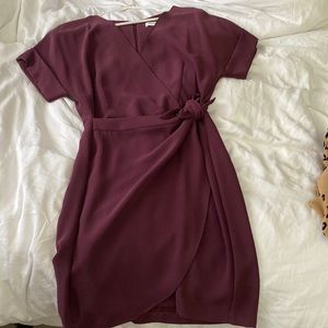 Amanda Uprichard faux wrap dress